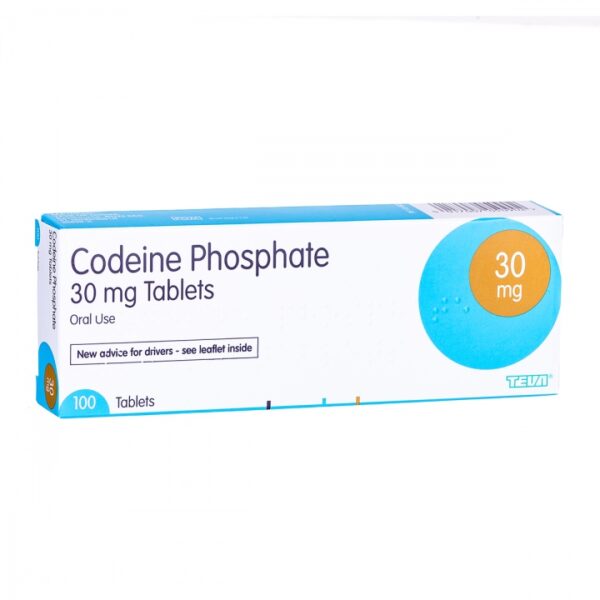 Codeine Phosphate 30mg Tablets